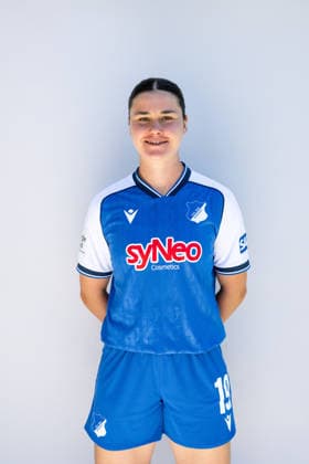 1.BL Frauen, Porträttermin 2026 2027 Svenja Fölmli; TSG 1899 Hoffenheim St. Leon-Rot Förderzentrum St. Leon-Rot Baden-Württemberg Deutschland *** 1st Division Women, Photo Shoot 2026–2027 Svenja Fölmli TSG 1899 Hoffenheim St. Leon Rot St. Leon Rot Training Center Baden-Württemberg Germany Copyright: xNordphotox xMemmlerx
