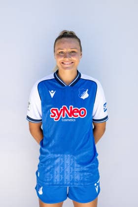 1.BL Frauen, Porträttermin 2026 2027 Martine Trollsas Fenger; TSG 1899 Hoffenheim St. Leon-Rot Förderzentrum St. Leon-Rot Baden-Württemberg Deutschland *** 1st Division Women, Photo Shoot 2026–2027 Martine Trollsas Fenger TSG 1899 Hoffenheim St. Leon-Rot Training Center St. Leon-Rot Baden-Württemberg Germany Copyright: xNordphotox xMemmlerx