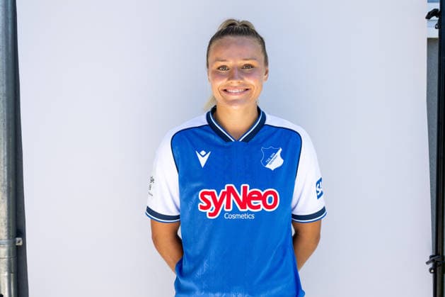 1.BL Frauen, Porträttermin 2026 2027 Martine Trollsas Fenger; TSG 1899 Hoffenheim St. Leon-Rot Förderzentrum St. Leon-Rot Baden-Württemberg Deutschland *** 1st Division Women, Photo Shoot 2026–2027 Martine Trollsas Fenger TSG 1899 Hoffenheim St. Leon-Rot Training Center St. Leon-Rot Baden-Württemberg Germany Copyright: xNordphotox xMemmlerx