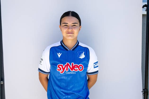 1.BL Frauen, Porträttermin 2026 2027 Naomi Luyet; TSG 1899 Hoffenheim St. Leon-Rot Förderzentrum St. Leon-Rot Baden-Württemberg Deutschland *** 1st Division Women, Photo Shoot 2026–2027 Naomi Luyet TSG 1899 Hoffenheim St. Leon Rot Training Center St. Leon Rot Baden-Württemberg Germany Copyright: xNordphotox xMemmlerx