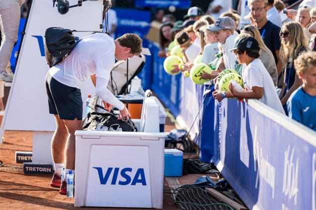260714 Max Dahlin of Sweden during day 2 of the Nordea Open on July 14, 2026 in Bastad. Photo: Niclas Jönsson BILDBYRAN COP 273 NO0429 tennis ATP, Tennis Herren 250 nordea open bbeng sverige sweden *** 260714 Max Dahlin of Sweden on Day 2 of the Nordea Open on July 14, 2026, in Bastad. Photo by Niclas Jönsson, BILDBYRAN COP 273 NO0429 tennis atp 250 nordea open bbeng sverige sweden  Copyright: NICLASxJÖNSSON BB260714NO037