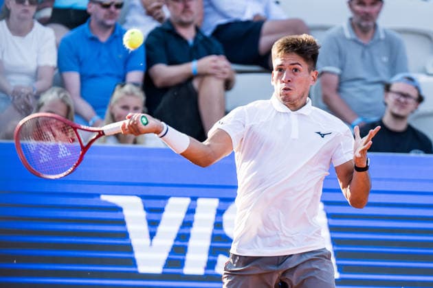 260714 Sebastian Baez of Argentina during day 2 of the Nordea Open on July 14, 2026 in Bastad. Photo: Niclas Jönsson BILDBYRAN COP 273 NO0429 tennis ATP, Tennis Herren 250 nordea open bbeng *** 260714 Sebastian Baez of Argentina during Day 2 of the Nordea Open on July 14, 2026, in Bastad. Photo by Niclas Jönsson, BILDBYRAN COP 273 NO0429 tennis atp 250 nordea open bbeng  Copyright: NICLASxJÖNSSON BB260714NO041