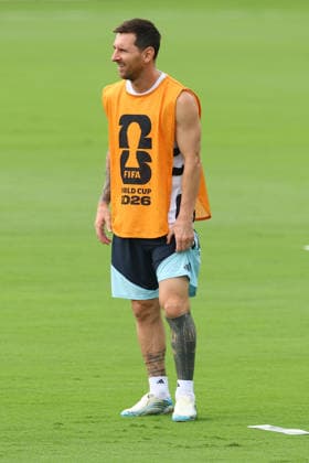 Argentina™s forward Lionel Messi takes part in an MD-1 training session one day ahead of the 2026 World Cup semi- final match between England and Argentina, at Atlanta United FC Training Center, on July 14, 2026 in Marietta, Georgia, United States.¨(Photo by Alejandro PAGNI PHOTOxPHOTO) MARIETTA UNITED STATES *** Argentina™s forward Lionel Messi takes part in a Day 1 training session one day before the 2026 World Cup semifinal match between England and Argentina, at the Atlanta United FC Training Center, on July 14, 2026, in Marietta, Georgia, United States ¨ Photo by Alejandro PAGNI PHOTOxPHOTO MARIETTA UNITED STATES Copyright: xALEJANDROxPAGNIx