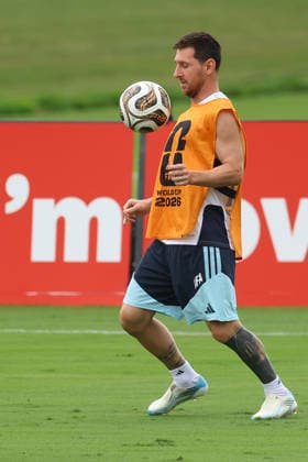 Argentina™s forward Lionel Messi takes part in an MD-1 training session one day ahead of the 2026 World Cup semi- final match between England and Argentina, at Atlanta United FC Training Center, on July 14, 2026 in Marietta, Georgia, United States.¨(Photo by Alejandro PAGNI PHOTOxPHOTO) MARIETTA UNITED STATES *** Argentina™s forward Lionel Messi takes part in a Day 1 training session one day before the 2026 World Cup semifinal match between England and Argentina, at the Atlanta United FC Training Center, on July 14, 2026, in Marietta, Georgia, United States ¨ Photo by Alejandro PAGNI PHOTOxPHOTO MARIETTA UNITED STATES Copyright: xALEJANDROxPAGNIx