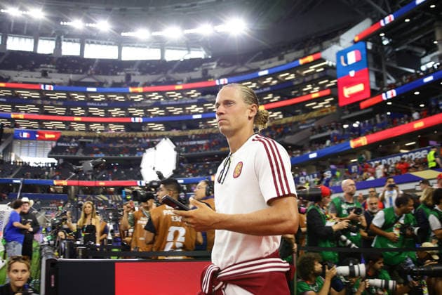 Spain s Marcos Llorente gestures ahead of the FIFA World Cup, WM, Weltmeisterschaft, Fussball 2026 semifinals soccer match between France against Spain, in Dallas, USA, 14 July 2026. FIFA World Cup 2026 semifinals - France vs Spain !ACHTUNG: NUR REDAKTIONELLE NUTZUNG!  Copyright: xCarlosxRamirezx GRAF6558 20260714-55020892751_1