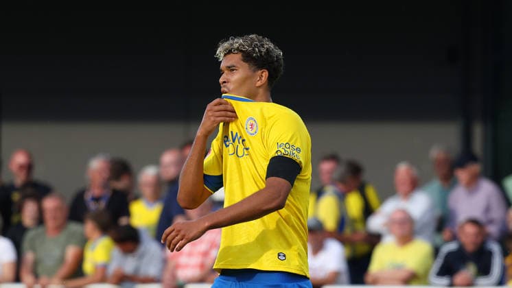 Eintracht BS vs TSV Havelse, Testspiel Wolfenbüttel, 14.07.2026, Fussball, Herren, Saiion 2026 27, Eintracht Braunschweig vs TSV Havelse, Testspiel, Yann Sturm (Eintracht Braunschweig) Niedersachsen Deutschland *** Eintracht BS vs. TSV Havelse, Friendly Match in Wolfenbüttel, July 14, 2026, Soccer, Men’s, 2026–27 Season, Eintracht Braunschweig vs. TSV Havelse, Friendly Match, Yann Sturm, Eintracht Braunschweig, Lower Saxony, Germany