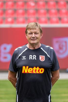 SSV Jahn Regensburg ; 3.Liga, Porträttermin 2026 2027, Reinhold Reisinger (Betreuer); SSV Jahn Regensburg; 3.Liga, Porträttermin 2026 2027, DFL REGULATIONS PROHIBIT ANY USE OF PHOTOGRAPHS AS IMAGE SEQUENCES AND OR QUASI-VIDEO. *** SSV Jahn Regensburg 3rd Division, Photo Shoot 2026–2027, Reinhold Reisinger, Coach, SSV Jahn Regensburg 3rd Division, Photo Shoot 2026–2027, DFL regulations prohibit any use of photographs as image sequences and or quasi-video