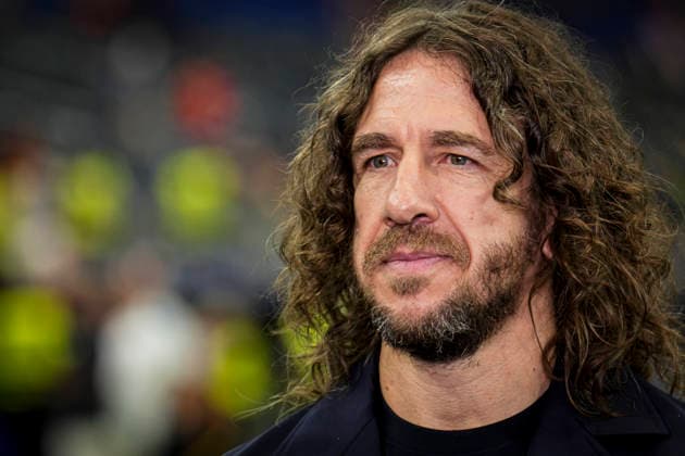 FOOTBALL : France vs Espagne Demi-finale de la Coupe du Monde de la FIFA 2026. Dallas Stadium (AT&T Stadium), Arlington, Texas, Etats-Unis. 14 07 2026. ancien international espagnol Carles Puyol assiste Ã la demi-finale de la Coupe du Monde de la FIFA 2026 entre l Espagne et la France au Mercedes-Benz Stadium d Atlanta, en GÃ orgie (Etats-Unis), le 15 juillet 2026.  Copyright: xx