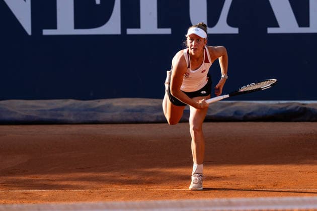 TENNIS - WTA, Tennis Damen Generali Open Ladies Kitzbuehel KITZBUEHEL,AUSTRIA,14.JUL.26 - TENNIS - WTA Tour, Generali Open Ladies Kitzbuehel. Image shows Sinja Kraus (AUT).  GEPAxpictures xJulioxArellano
