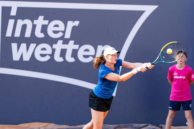 TENNIS - WTA, Tennis Damen Generali Open Ladies Kitzbuehel KITZBUEHEL,AUSTRIA,14.JUL.26 - TENNIS - WTA Tour, Generali Open Ladies Kitzbuehel. Image shows Michaela Bayerlova (CZE).  GEPAxpictures xJulioxArellano