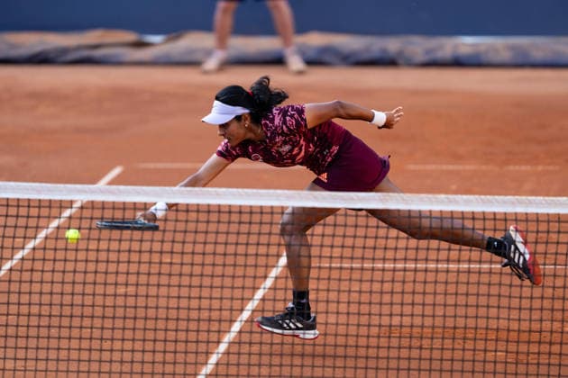 TENNIS - WTA, Tennis Damen Generali Open Ladies Kitzbuehel KITZBUEHEL,AUSTRIA,14.JUL.26 - TENNIS - WTA Tour, Generali Open Ladies Kitzbuehel. Image shows Prarthana Thombare (IND).  GEPAxpictures xJulioxArellano