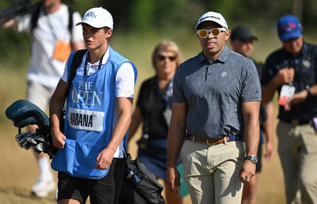 Bryan Habana in the Hero Challenge 154th Open Golf Championships, Royal Birkdale, Southport, UK - 14 Jul 2026Southport Royal Birkdale United Kingdom  Copyright: xGreigxCowie Shutterstockx 16988289fh