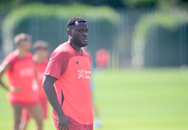 Victor Boniface (Bayer Leverkusen) Fussball 1. Bundesliga, Trainingsauftakt Bayer 04 Leverkusen am 14.07.2026 in Leverkusen Deutschland. *** Victor Boniface, Bayer Leverkusen Soccer, Bundesliga 1; Bayer 04 Leverkusen s first training session on July 14, 2026, in Leverkusen, Germany