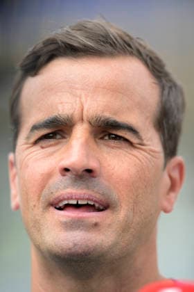 Trainer Carles Martinez (Bayer Leverkusen). Fussball 1. Bundesliga, Trainingsauftakt Bayer 04 Leverkusen am 14.07.2026 in Leverkusen Deutschland. *** Coach Carles Martinez, Bayer Leverkusen Soccer, Bundesliga 1; Bayer 04 Leverkusen s first training session on July 14, 2026, in Leverkusen, Germany