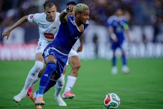 Football - UEFA Champion™s League - 1st qualifying round - PFC Levski vs Borac Banja Luka - 14.07.2026 SOFIA, BULGARIA - JULY 14: Armstrong Oko-Flex, 11 of PFC Levski during the UEFA Champion™s League 2026 27 Qualifying Round first leg match between PFC Levski vs FK Borac (Banja Luka) at Georgi Asparuhov Stadium on July 14th, 2026 in Sofia, Bulgaria. Copyright: xYulianxTodorovx