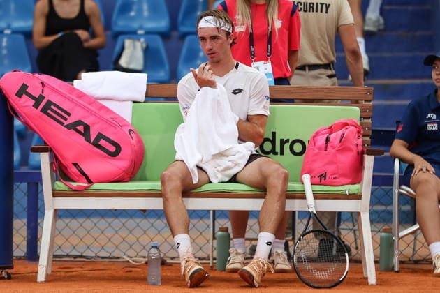 Umag 14.07.2026. Tenis PLAVA LAGUNA CROATIA OPEN Tennis PLAVA LAGUNA CROATIA OPEN Nz Lukas Neumayer Fot. Kacper Staniec NEWSPIX.PL --- newspix.pl 