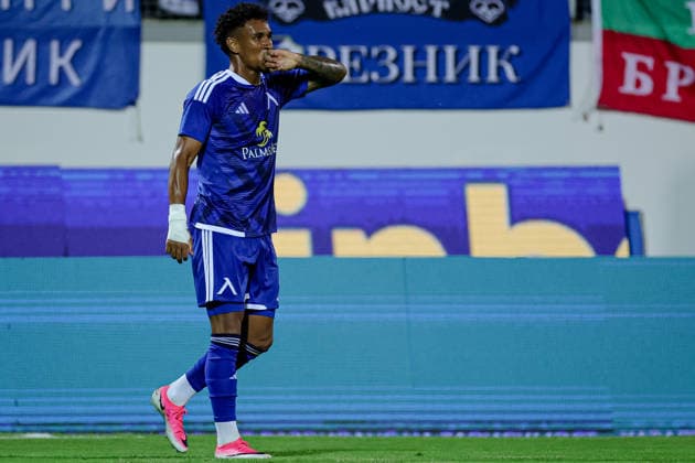 Football - UEFA Champion™s League - 1st qualifying round - PFC Levski vs Borac Banja Luka - 14.07.2026 SOFIA, BULGARIA - JULY 14: Reinaldo, 7 of PFC Levski during the UEFA Champion™s League 2026 27 Qualifying Round first leg match between PFC Levski vs FK Borac (Banja Luka) at Georgi Asparuhov Stadium on July 14th, 2026 in Sofia, Bulgaria. Copyright: xYulianxTodorovx