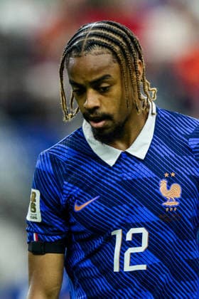 260714 Bradley Barcola of France during the FIFA World Cup, WM, Weltmeisterschaft, Fussball 2026 semifinal football match between France and Spain on July 14, 2026 in Dallas. Photo: Joel Marklund BILDBYRAN kod JM JM0827 bbeng fotboll football soccer fotball vm fotbolls-vm fotball-vm fotbolls-vm 2026 fifa world cup 2026 semifinal france frankrike spain spanien *** July 14, 2026: Bradley Barcola of France during the 2026 FIFA World Cup soccer semifinal match between France and Spain on July 14, 2026 in Dallas. Photo by Joel Marklund, BILDBYRAN. Code: JM JM0827 bbeng soccer football soccer World Cup soccer World Cup 2026 FIFA World Cup 2026 semifinal France Spain  Copyright: JOELxMARKLUND BB260714JM058