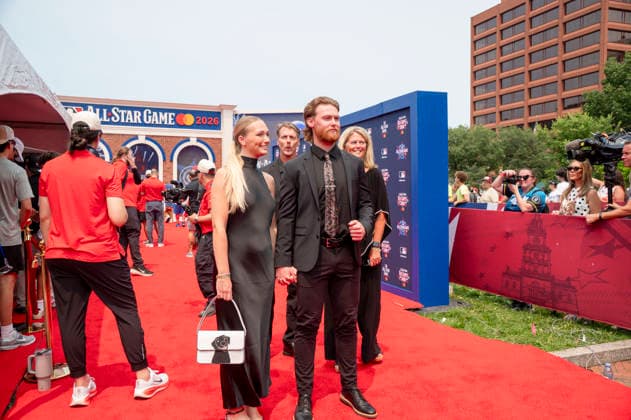 July 14, 2026, Philadelphia, Pennsylvania, United States: MAX MEYERS on the All Star Red Carpet show presented by Mastercard at the Independence Mall in Philadelphia Pa Philadelphia United States - ZUMArf1_ 20260714_zaf_rf1_006 Copyright: xRickyxFitchettx