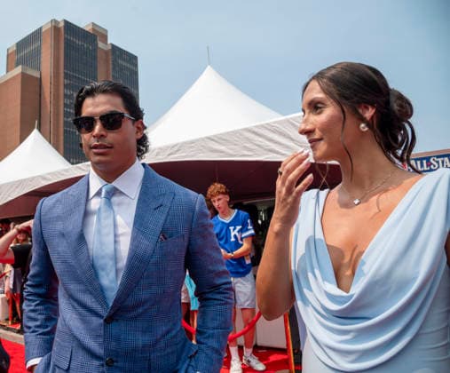 July 14, 2026, Philadelphia, Pennsylvania, United States: JESUS LUZARDO on the All Star Red Carpet show presented by Mastercard at the Independence Mall in Philadelphia Pa Philadelphia United States - ZUMArf1_ 20260714_zaf_rf1_034 Copyright: xRickyxFitchettx