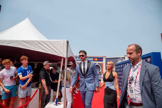 July 14, 2026, Philadelphia, Pennsylvania, United States: PAUL SKENES on the All Star Red Carpet show presented by Mastercard at the Independence Mall in Philadelphia Pa Philadelphia United States - ZUMArf1_ 20260714_zaf_rf1_035 Copyright: xRickyxFitchettx