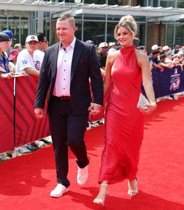 Parker Messick 77 of the Cleveland Guardians arrives on the red carpet at the 2026 MLB, Baseball Herren, USA All Star Red Carpet Show in Philadelphia, Pennsylvania, on Tuesday, July 14, 2026.  PHI202607142014 LAURENCExKESTERSON