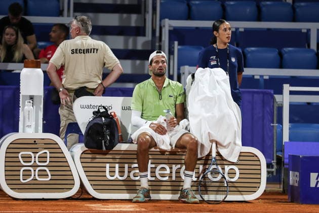 Umag 14.07.2026. Tenis PLAVA LAGUNA CROATIA OPEN Tennis PLAVA LAGUNA CROATIA OPEN Nz Titouan Droguet Fot. Kacper Staniec NEWSPIX.PL --- newspix.pl 