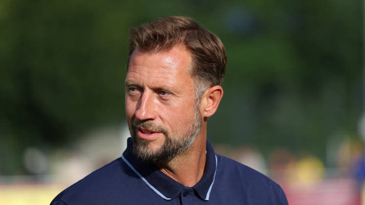 Eintracht BS vs TSV Havelse, Testspiel Wolfenbüttel, 14.07.2026, Fussball, Herren, Saiion 2026 27, Eintracht Braunschweig vs TSV Havelse, Testspiel, Cheftrainer Lars Kornetka (Eintracht Braunschweig) Niedersachsen Deutschland *** Eintracht BS vs. TSV Havelse, Friendly Match in Wolfenbüttel, July 14, 2026, Soccer, Men’s, 2026–27 Season, Eintracht Braunschweig vs. TSV Havelse, Friendly Match, Head Coach Lars Kornetka, Eintracht Braunschweig, Lower Saxony, Germany