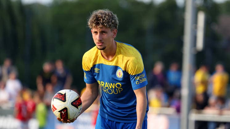 Eintracht BS vs TSV Havelse, Testspiel Wolfenbüttel, 14.07.2026, Fussball, Herren, Saiion 2026 27, Eintracht Braunschweig vs TSV Havelse, Testspiel, Damjan Kovacevic (Eintracht Braunschweig) Niedersachsen Deutschland *** Eintracht BS vs. TSV Havelse, Friendly Match in Wolfenbüttel, July 14, 2026, Soccer, Men’s, 2026–27 Season, Eintracht Braunschweig vs. TSV Havelse, Friendly Match, Damjan Kovacevic, Eintracht Braunschweig, Lower Saxony, Germany