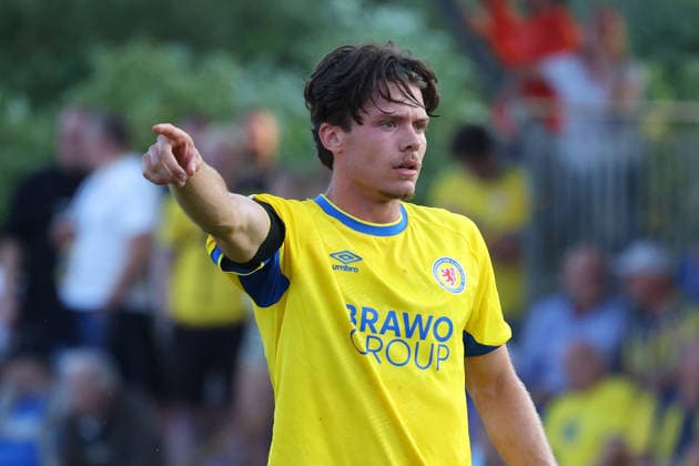 Eintracht BS vs TSV Havelse, Testspiel Wolfenbüttel, 14.07.2026, Fussball, Herren, Saiion 2026 27, Eintracht Braunschweig vs TSV Havelse, Testspiel, Sidney Raebiger (Eintracht Braunschweig) Niedersachsen Deutschland *** Eintracht BS vs. TSV Havelse, Friendly Match in Wolfenbüttel, July 14, 2026, Soccer, Men’s, 2026–27 Season, Eintracht Braunschweig vs. TSV Havelse, Friendly Match, Sidney Raebiger, Eintracht Braunschweig, Lower Saxony, Germany