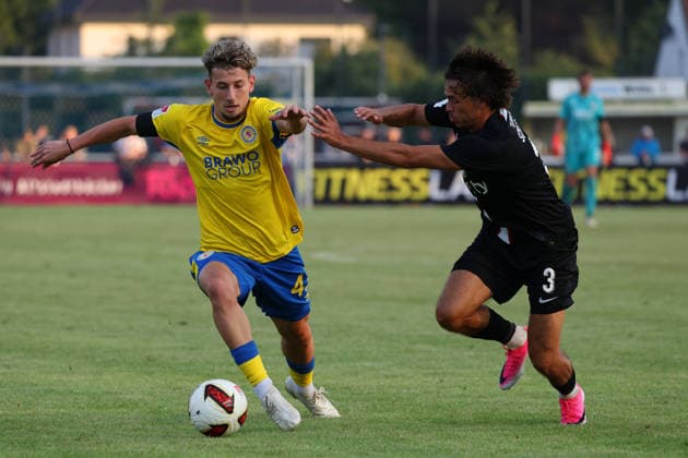 Eintracht BS vs TSV Havelse, Testspiel Wolfenbüttel, 14.07.2026, Fussball, Herren, Saiion 2026 27, Eintracht Braunschweig vs TSV Havelse, Testspiel, Damjan Kovacevic (Eintracht Braunschweig), Niedersachsen Deutschland *** Eintracht BS vs. TSV Havelse, Friendly Match in Wolfenbüttel, July 14, 2026, Soccer, Men’s, 2026–27 Season, Eintracht Braunschweig vs. TSV Havelse, Friendly Match, Damjan Kovacevic, Eintracht Braunschweig, Lower Saxony, Germany
