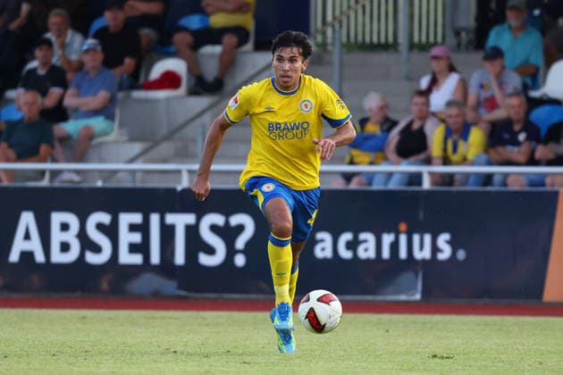 Eintracht BS vs TSV Havelse, Testspiel Wolfenbüttel, 14.07.2026, Fussball, Herren, Saiion 2026 27, Eintracht Braunschweig vs TSV Havelse, Testspiel, Johan Gomez (Eintracht Braunschweig) Niedersachsen Deutschland *** Eintracht BS vs. TSV Havelse, Friendly Match in Wolfenbüttel, July 14, 2026, Soccer, Men s, 2026–27 Season, Eintracht Braunschweig vs. TSV Havelse, Friendly Match, Johan Gomez, Eintracht Braunschweig, Lower Saxony, Germany