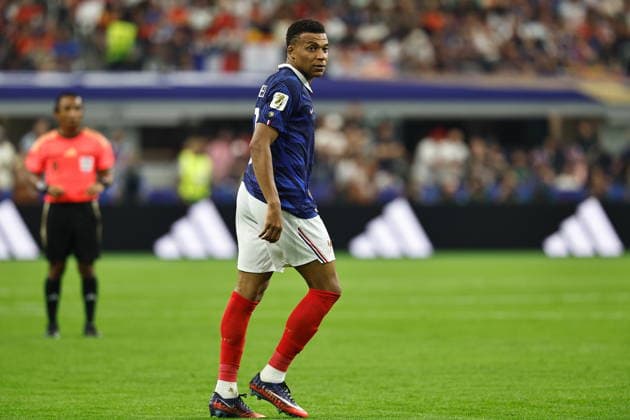 Kylian Mbappe (FRA), JULY 14, 2026 - Football Soccer : FIFA World Cup, WM, Weltmeisterschaft, Fussball 2026 Semi-finals match between France - Spain at the Dallas Stadium in Arlington, United States. Noxthirdxpartyxsales  aflo_338045944 MutsuxKawamorix