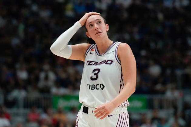 July 14, 2026, Toronto, On, CAN: Toronto Tempo s Marina Mabrey (3) reacts during her team s loss to the Washington Mystics in WNBA, Basketball Damen, USA basketball action in Toronto on Tuesday, July 14, 2026. Canada News - July 14, 2026  - ZUMAc35_ 20260714_zaf_c35_152 Copyright: xChrisxYoungx