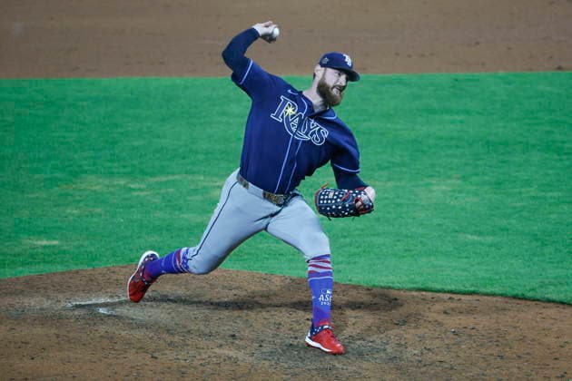 2026 Major League Baseball All Star game Tampa Bay rays pitcher Bryan Baker throws during the 2026 Major League Baseball All-Star Game at Citizens Bank Park in Philadelphia, Pennsylvania, USA, 14 July 2026. PHILADELPHIA PENNSYLVANIA USA  Copyright: xSTEVENxM.xFALKx
