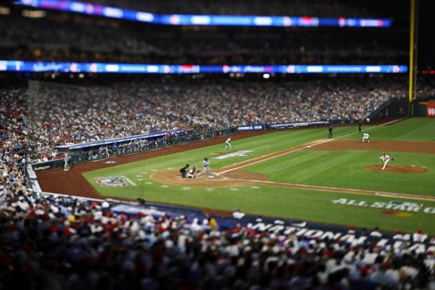 Baseball: MLB, Baseball Herren, USA All-Star Game The Major League Baseball All-Star Game is held between the American League and the National League at Citizens Bank Park in Philadelphia on July 14, 2026.  A14AA0005623161P