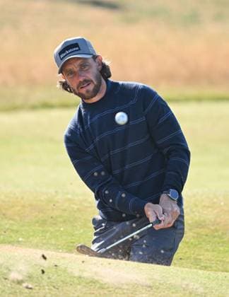 Tommy Fleetwood (ENG) practices from a bunker on the 4th Green 154th Open Golf Championships, Royal Birkdale, Southport, UK - 15 Jul 2026Southport Royal Birkdale United Kingdom  Copyright: xGreigxCowie Shutterstockx 16988291c