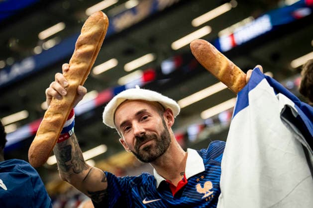FOOTBALL : France vs Espagne Demi-finale de la Coupe du Monde de la FIFA 2026. Dallas Stadium (AT&T Stadium), Arlington, Texas, Etats-Unis. 14 07 2026. Ambiance avec les supporters de l Ã quipe de France  Copyright: xx