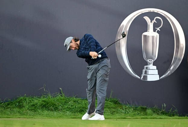 Tommy Fleetwood (ENG) on the 1st Tee 154th Open Golf Championships, Royal Birkdale, Southport, UK - 15 Jul 2026Southport Royal Birkdale United Kingdom  Copyright: xGreigxCowie Shutterstockx 16988291ab
