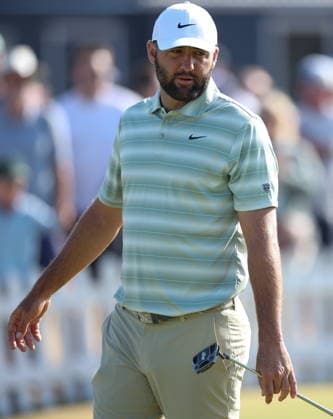 154th Open Golf Championships - Practice Day Scottie Scheffler of the USA on the putting green during practice day at the British Open Golf Championships at Royal Birkdale in Southport, Britain, 15 July 2026. SOUTHPORT United Kingdom  Copyright: xADAMxVAUGHANx