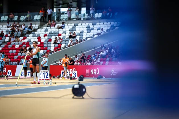 (260715) -- BUDAPEST, July 15, 2026 -- Armand Duplantis of Sweden competes during the men s pole vault event at the Gyulai Istvan Memorial - Hungarian Athletics Grand Prix in Budapest, Hungary, on July 14, 2026. (Photo by Xinhua) (SP)HUNGARY-BUDAPEST-ATHLETICS GRAND PRIX-ISTVAN GYULAI MEMORIAL DavidxBalogh 
