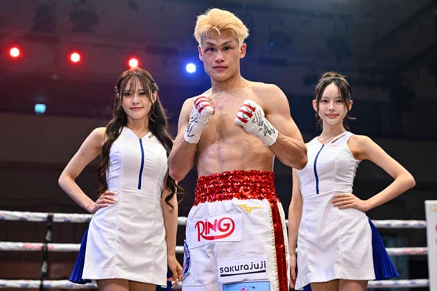 Hayato Tsutsumi of Japan won the WBA Super Featherweight Title Eliminator boxing bout at Korakuen Hall in Tokyo, Japan, July 14, 2026. Noxthirdxpartyxsales  aflo_338074481 HIROAKIxFINITOxYAMAGUCHIx