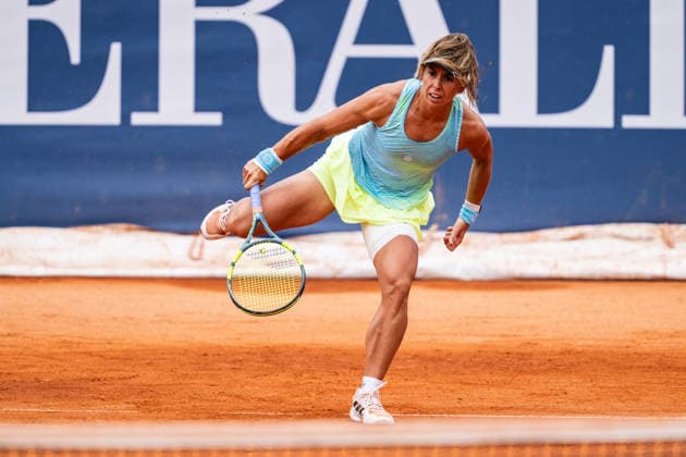 TENNIS - WTA, Tennis Damen Generali Open Ladies Kitzbuehel KITZBUEHEL,AUSTRIA,15.JUL.26 - TENNIS - WTA Tour, Generali Open Ladies Kitzbuehel. Image shows Julia Grabher (AUT).  GEPAxpictures xJulioxArellano
