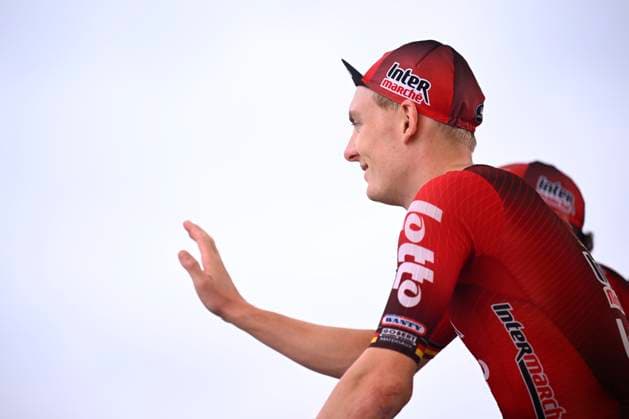 Tour de France 2026 Stage 11 NEVERS, FRANCE - JULY 15 : Zimmerman Georg (GER) of Lotto Intermarche before the start of the race during stage 11 of the 113rd edition of Tour de France an UCI World Tour 2.UWT cycling road race stage for Men Elite of 161 km with start in Vichy and finish in Nevers on July 15, 2026 in Nevers, France, 15 07 2026 Nevers France  Copyright: xTomasxSiskx