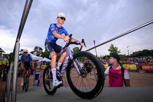 Tour de France 2026 Stage 11 NEVERS, FRANCE - JULY 15 : Verstrynge Emiel (BEL) of Alpecin Premier Tech before the start of the race during stage 11 of the 113rd edition of Tour de France an UCI World Tour 2.UWT cycling road race stage for Men Elite of 161 km with start in Vichy and finish in Nevers on July 15, 2026 in Nevers, France, 15 07 2026 Nevers France  Copyright: xTomasxSiskx
