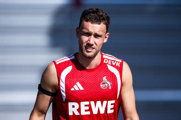 COLOGNE, GERMANY - JULY 15: Luca Waldschmidt (1. FC Koeln, 7) during a training session of season 2026 27 at Geissbockheim on July 15, 2026 in Cologne, Germany. North Rhine Westphalia Germany Copyright: xSteffiexWunderlx