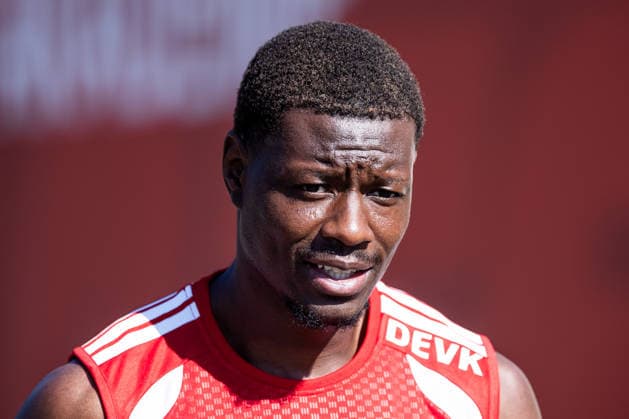 COLOGNE, GERMANY - JULY 15: Ragnar Ache (1. FC Koeln, 9) during a training session of season 2026 27 at Geissbockheim on July 15, 2026 in Cologne, Germany. North Rhine Westphalia Germany Copyright: xSteffiexWunderlx