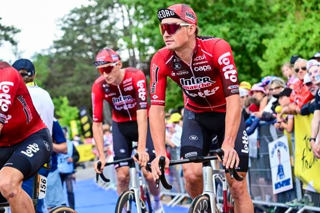 Tour de France 2026 Stage 11 NEVERS, FRANCE - JULY 15 : Veistroffer Baptiste (FRA) of Lotto Intermarche before the start of the race during stage 11 of the 113rd edition of Tour de France an UCI World Tour 2.UWT cycling road race stage for Men Elite of 161 km with start in Vichy and finish in Nevers on July 15, 2026 in Nevers, France, 15 07 2026 Nevers France  Copyright: xPeterxDexVoechtx