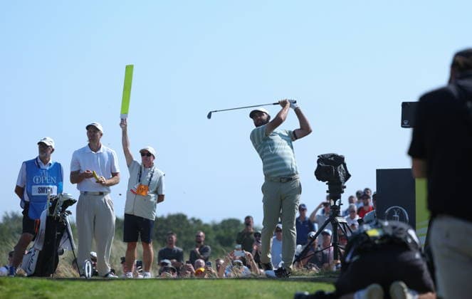 154th Open Golf Championships - Practice Day Scottie Scheffler of the USA in action during practice day at the British Open Golf Championships at Royal Birkdale in Southport, Britain, 15 July 2026. SOUTHPORT United Kingdom  Copyright: xADAMxVAUGHANx