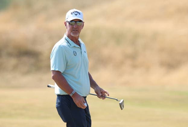 154th Open Golf Championships - Practice Day David Duval of the USA during practice day at the British Open Golf Championships at Royal Birkdale in Southport, Britain, 15 July 2026. SOUTHPORT United Kingdom  Copyright: xADAMxVAUGHANx